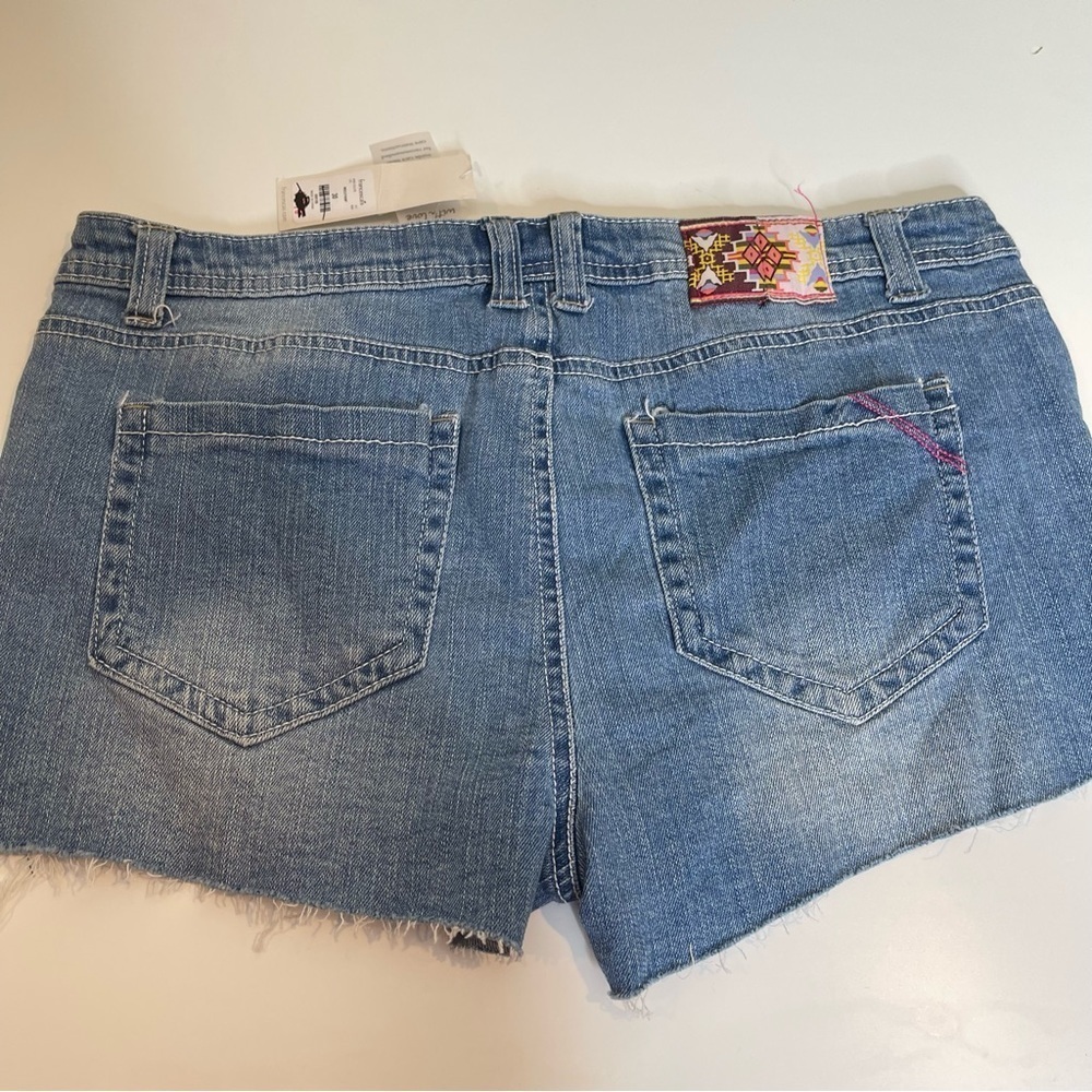 Francesca’s Harper denim Azteca short - Picture 2 of 7
